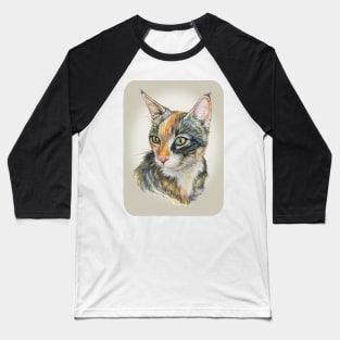 Domestic Cat/Kitten "Daisy" Baseball T-Shirt